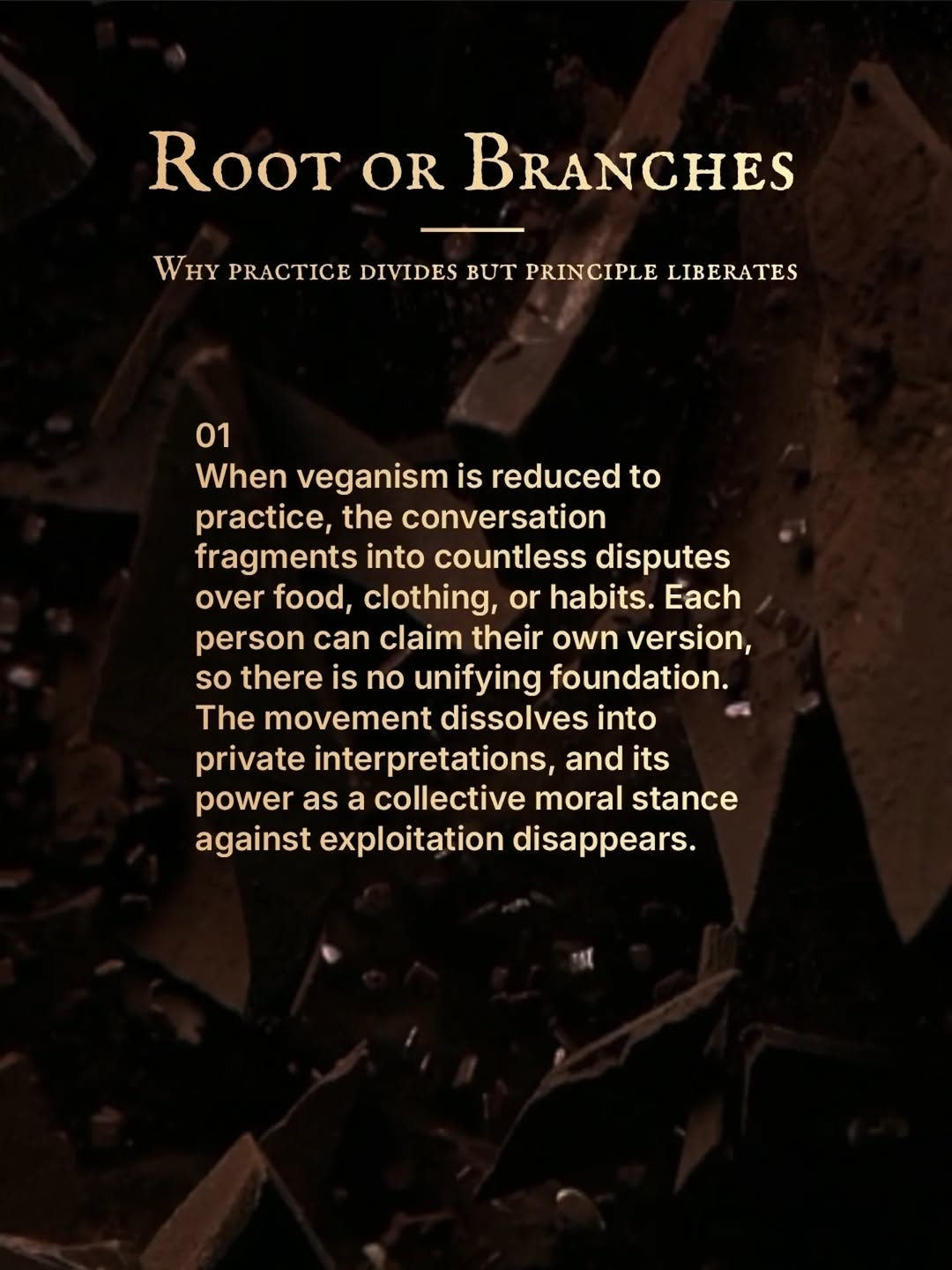 Root or branches